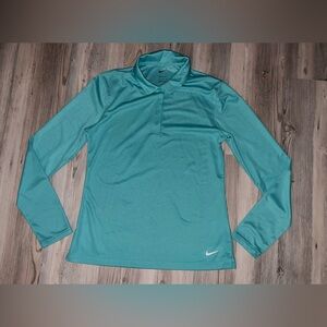 Women’s Nike Dri-Fit Long Sleeve Collard Shirt Small S
